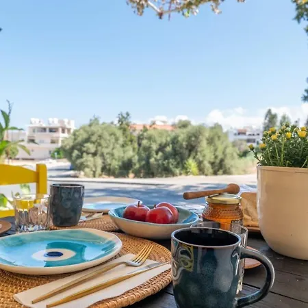 公寓 Nomad's Nook - Mediterranean Boho Escape Polis