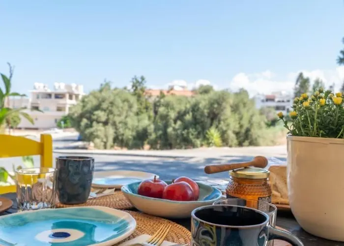 アパート Nomad's Nook - Mediterranean Boho Escape Polis